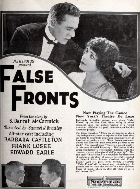 False Fronts poster