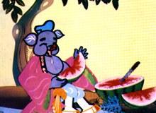 Pigsy Eats Watermelon poster
