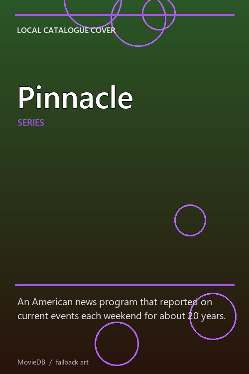 Pinnacle poster