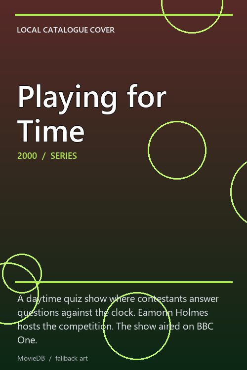Playing for Time poster