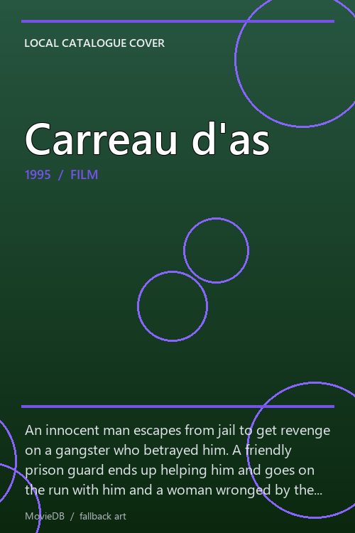 Carreau d'as poster