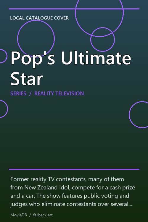Pop's Ultimate Star poster
