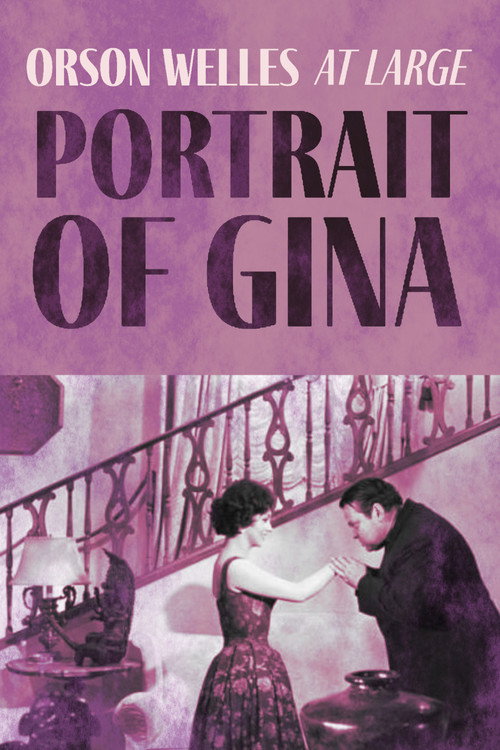 Portrait of Gina poster