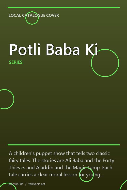Potli Baba Ki poster