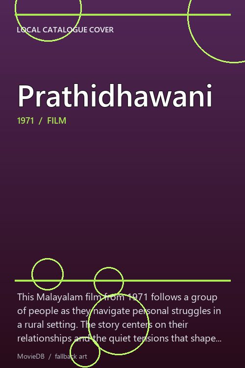Prathidhawani poster