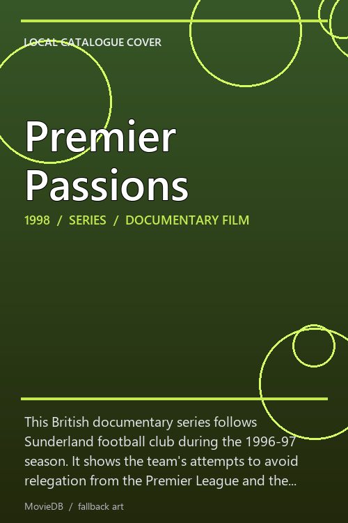Premier Passions poster