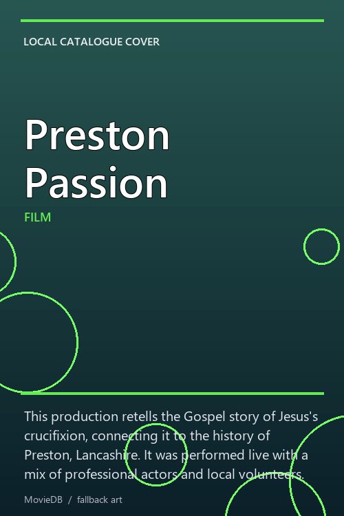 Preston Passion poster