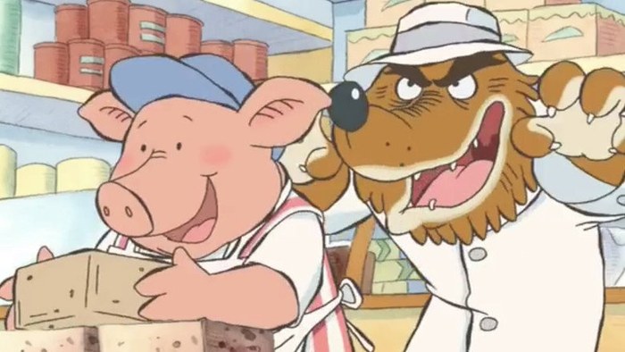 Preston Pig poster