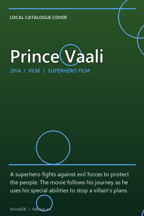 Prince Vaali poster
