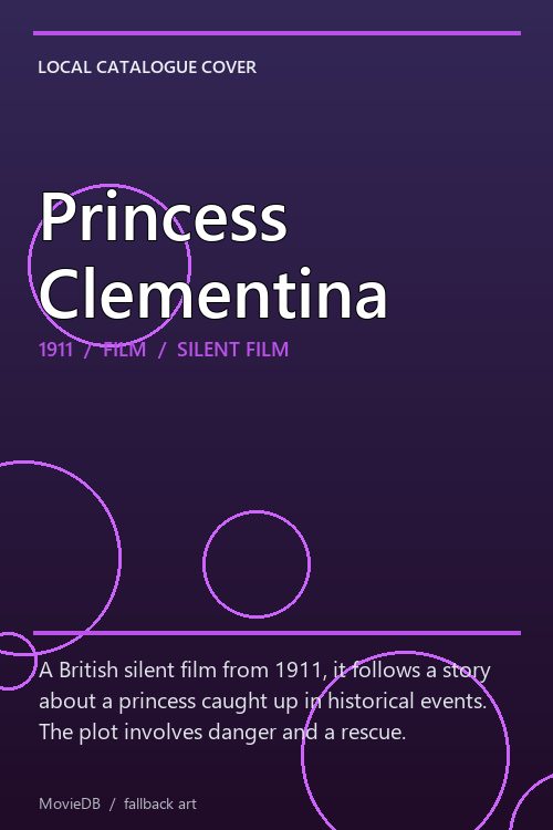 Princess Clementina poster