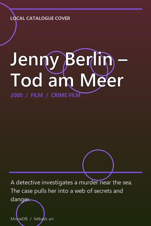 Jenny Berlin – Tod am Meer poster