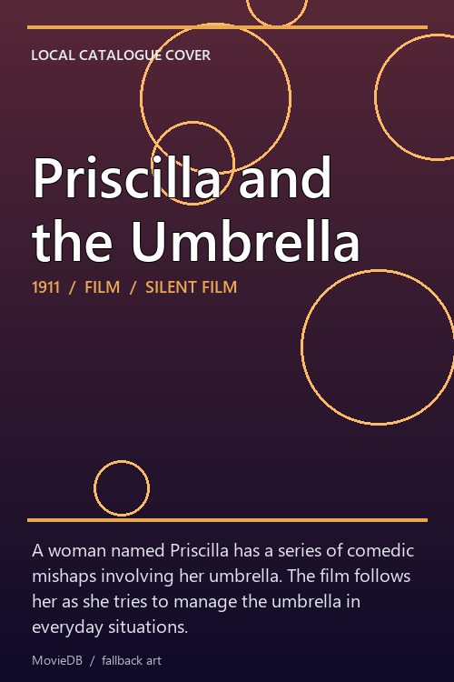 Priscilla and the Umbrella poster