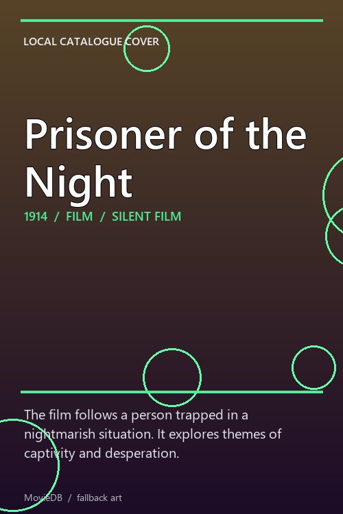 Prisoner of the Night poster