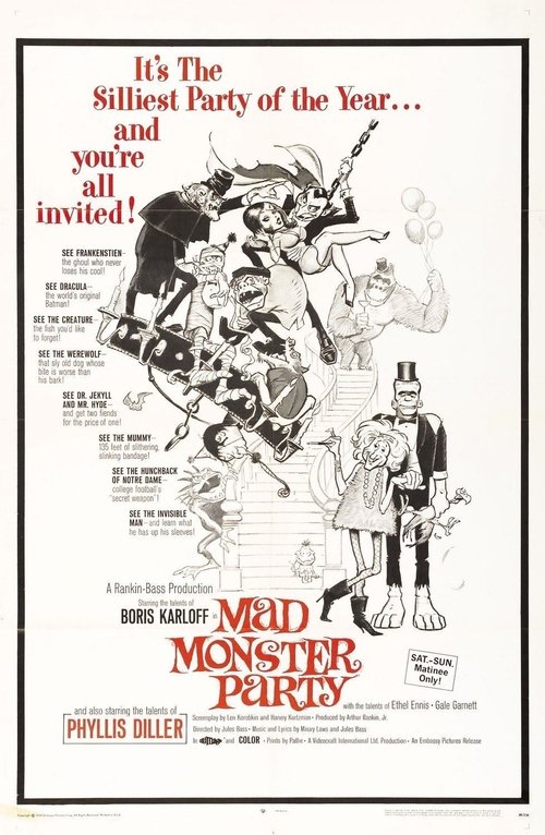 Mad Monster Party poster