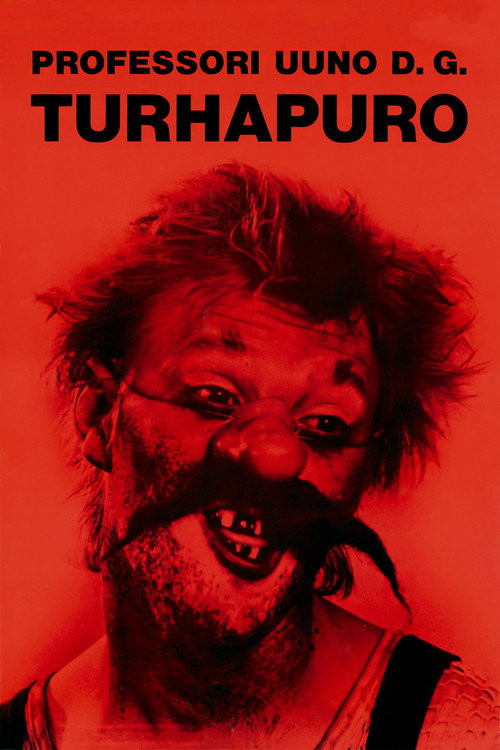 Professori Uuno D.G. Turhapuro poster