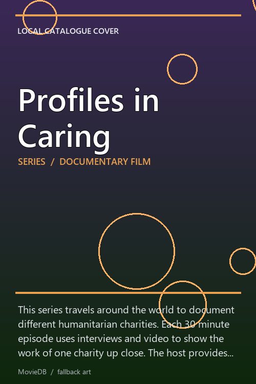 Profiles in Caring poster