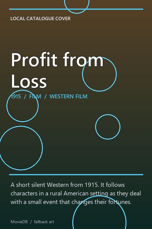 Profit from Loss poster