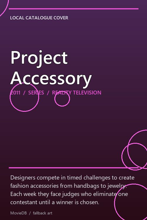 Project Accessory poster