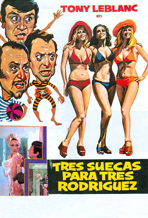 Tres suecas para tres rodriguez poster