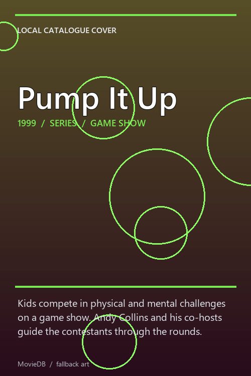 Pump It Up poster