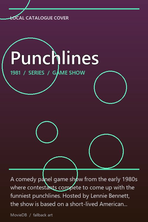 Punchlines poster