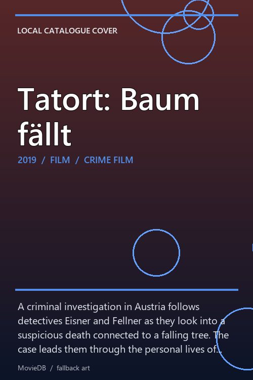 Tatort: Baum fällt poster