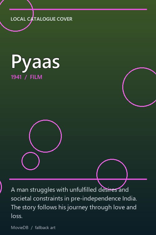 Pyaas poster