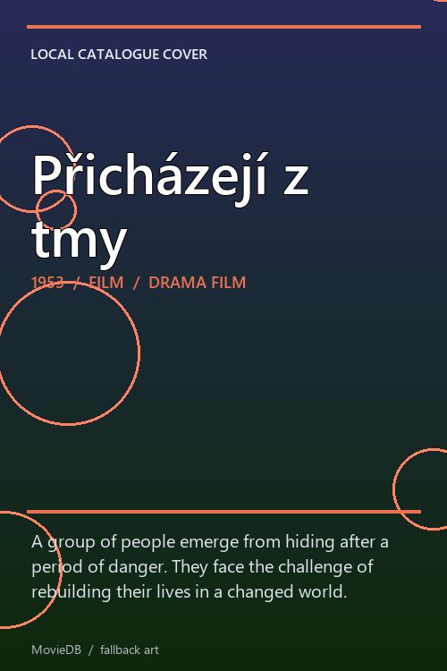 Přicházejí z tmy poster