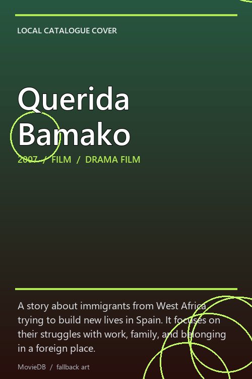 Querida Bamako poster