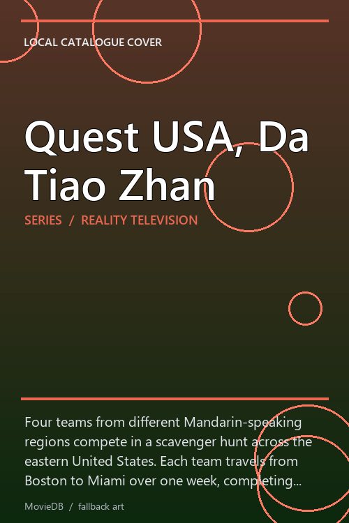 Quest USA, Da Tiao Zhan poster