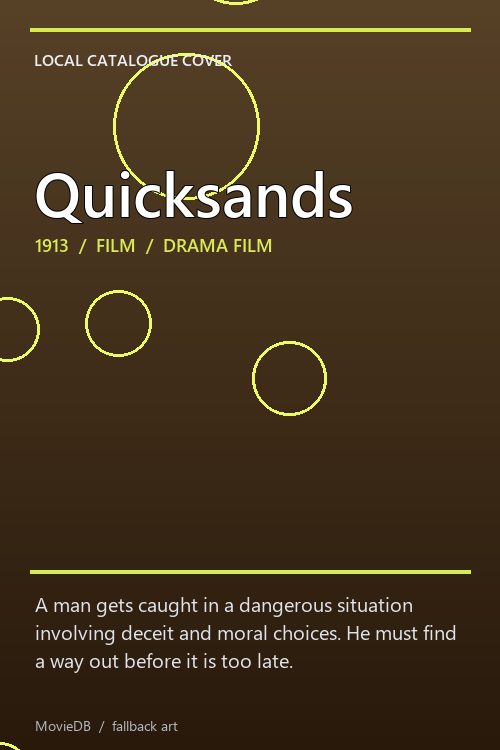 Quicksands poster