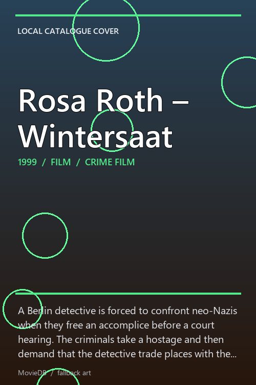 Rosa Roth – Wintersaat poster