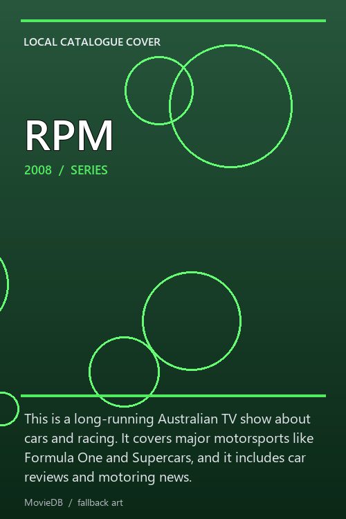 RPM poster