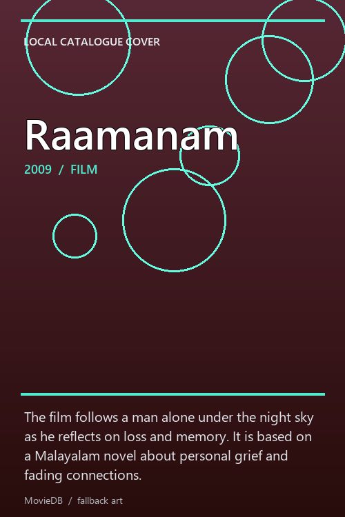 Raamanam poster