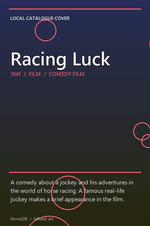 Racing Luck poster