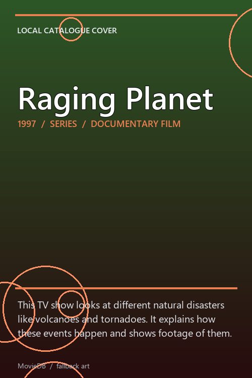 Raging Planet poster