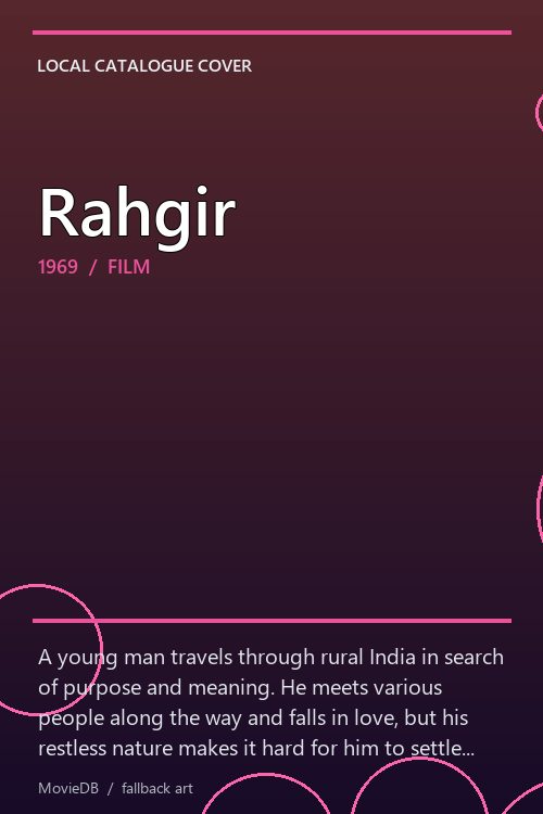 Rahgir poster