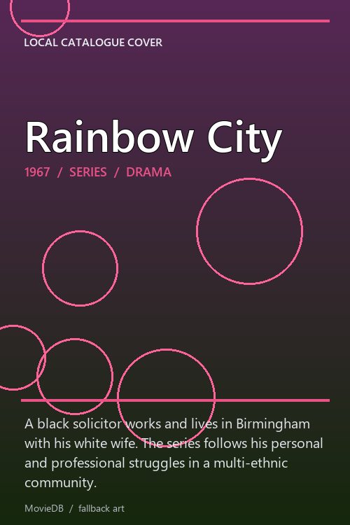 Rainbow City poster