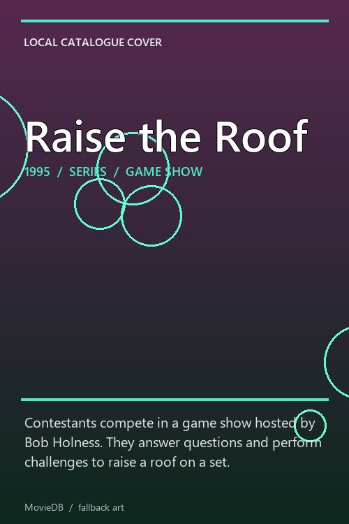 Raise the Roof poster