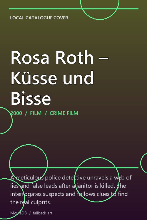 Rosa Roth – Küsse und Bisse poster