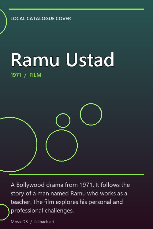 Ramu Ustad poster