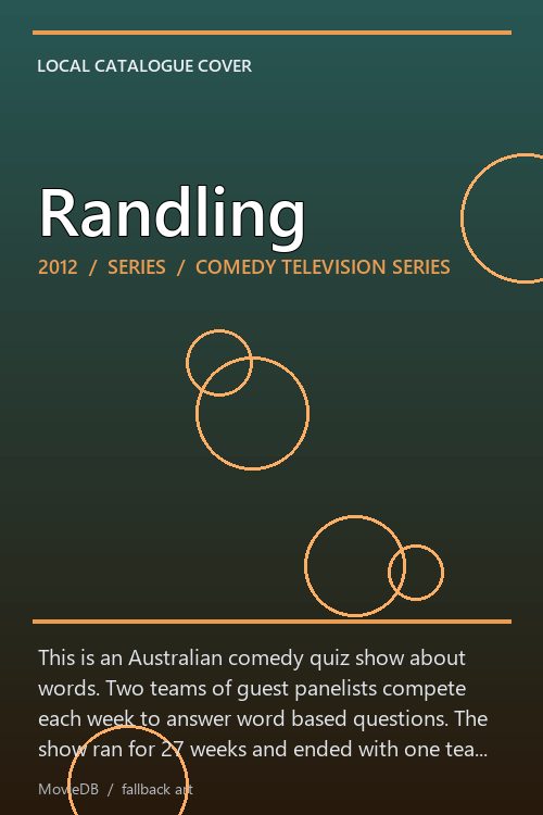 Randling poster