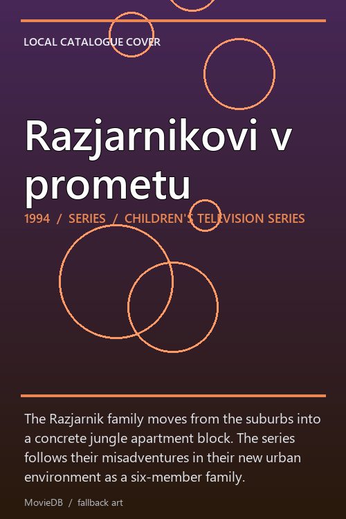 Razjarnikovi v prometu poster