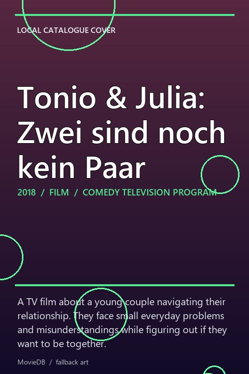 Tonio & Julia: Zwei sind noch kein Paar poster