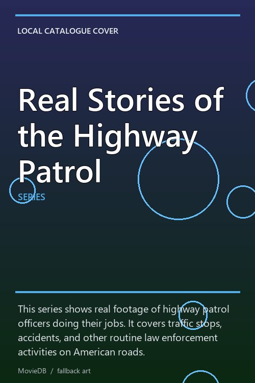 Real Stories of the Highway Patrol poster