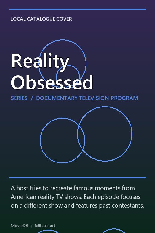 Reality Obsessed poster