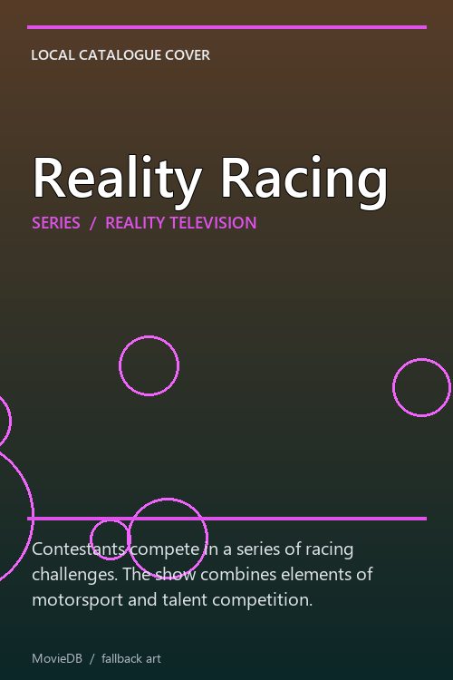 Reality Racing poster