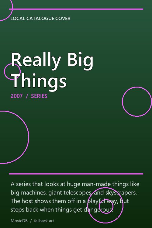 Really Big Things poster
