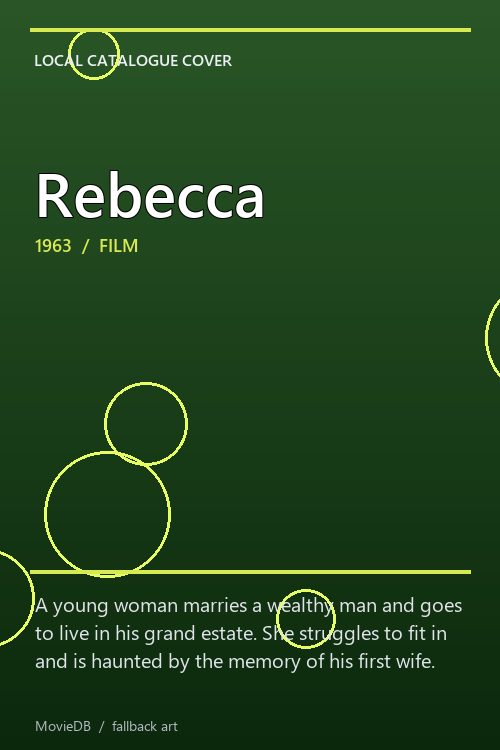 Rebecca poster
