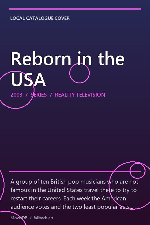 Reborn in the USA poster